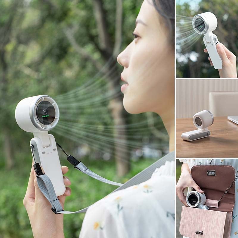 Wiederaufladbarer Handheld Hochgeschwindigkeitsventilator | Brehn