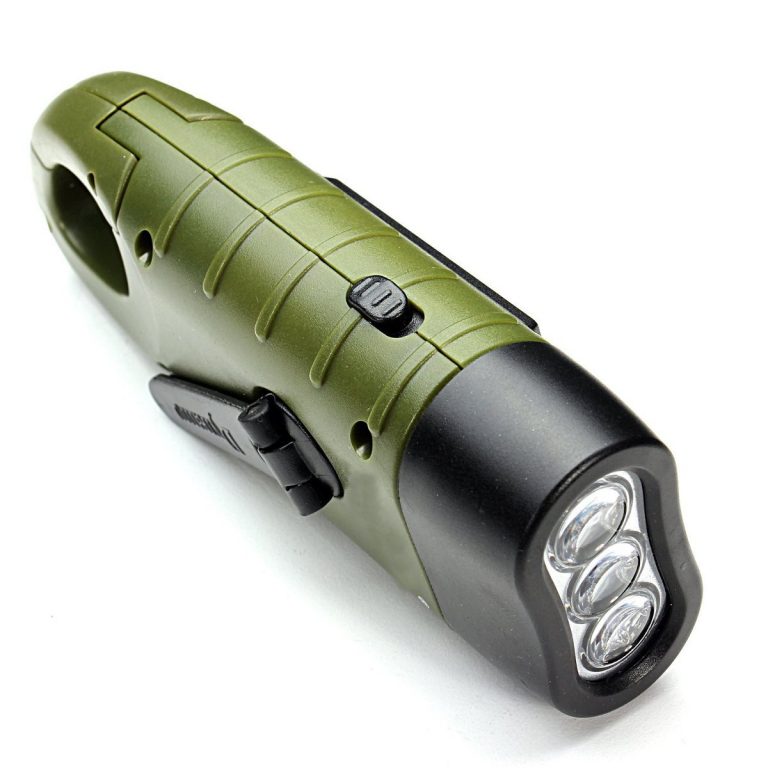 BrightTrail Solar-Handkurbel-LED-Taschenlampe | Brehn