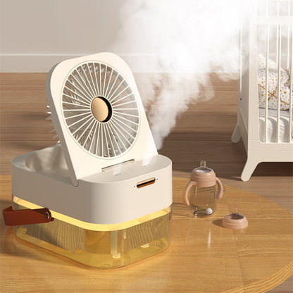 Portabler Spray-Ventilator mit Nachtlicht | Brehn