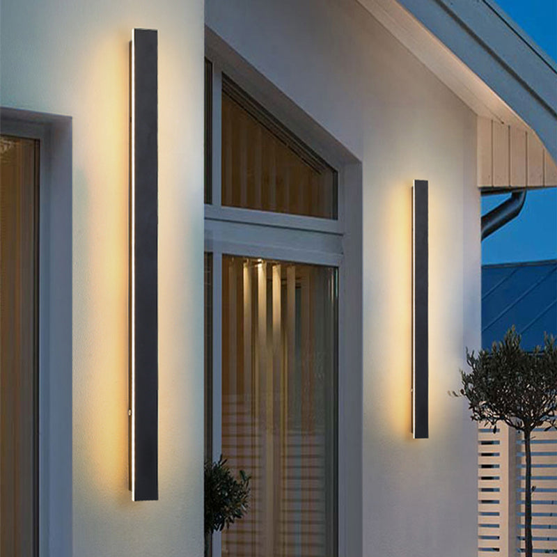 Elegante Outdoor-LED-Wandleuchte