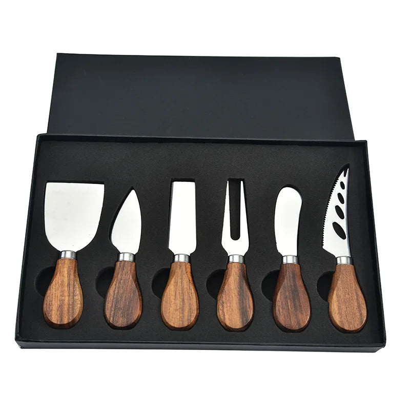 6pcs Edelstahl Käsemesser für Platten und Besteck | Brehn