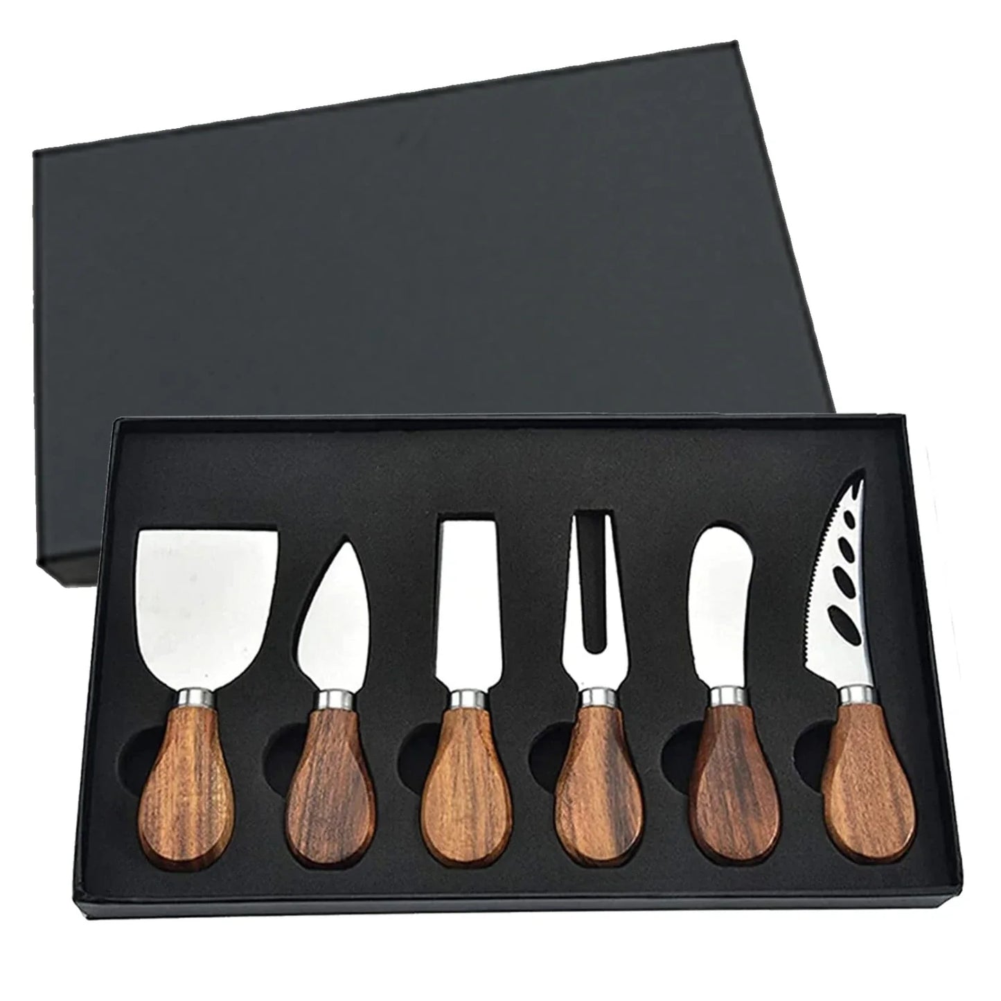 6pcs Edelstahl Käsemesser für Platten und Besteck | Brehn