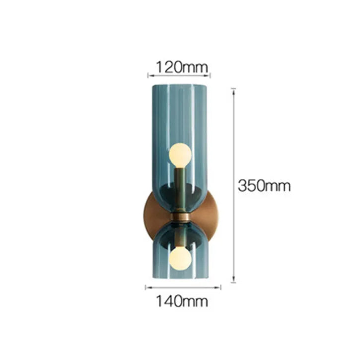 Brehn | DuoGlow Wandlampe - Moderne Eleganz Wandbeleuchtung