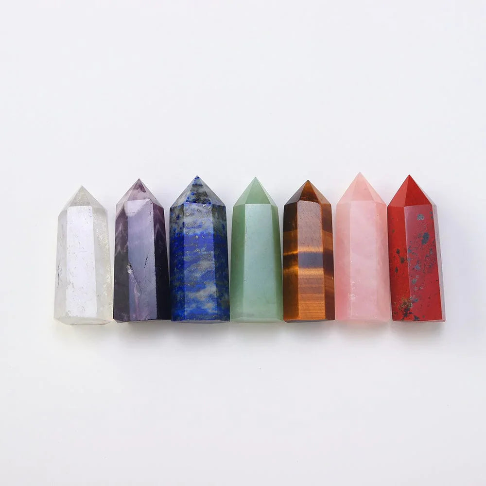 7 Chakra Steine Set Geschenk | Brehn