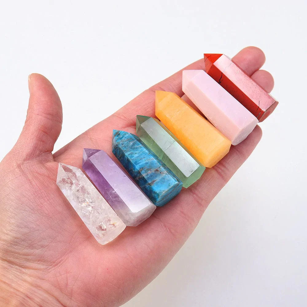 7 Chakra Steine Set Geschenk | Brehn