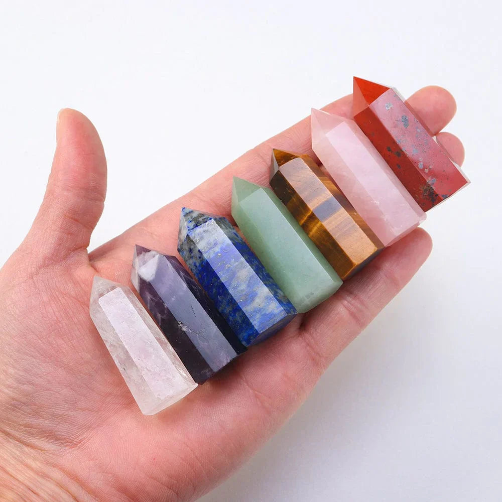 7 Chakra Steine Set Geschenk | Brehn