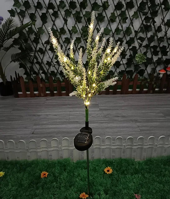 Brehn | Moderne Outdoor-Solarbeleuchtung mit 7 Blumen