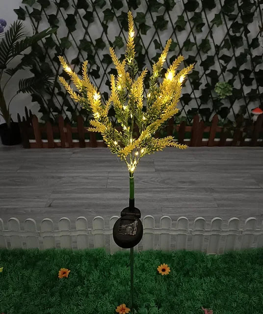 Brehn | Moderne Außen-Solarbeleuchtung mit 7 Blumen