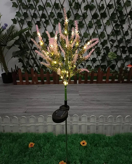 Brehn | Moderne Außen-Solarbeleuchtung mit 7 Blumen