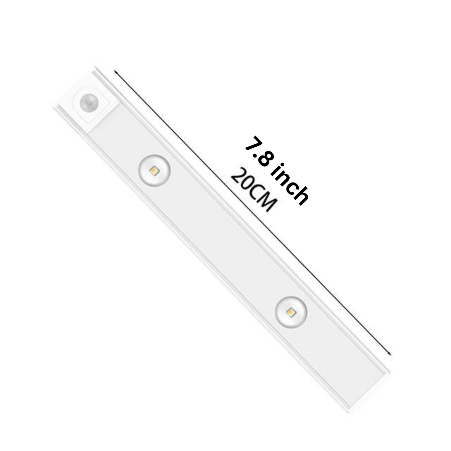 Brehn | Royelux Wiederaufladbares LED-Schranklicht - Bewegungssensor, dimmbar, USB-Laden