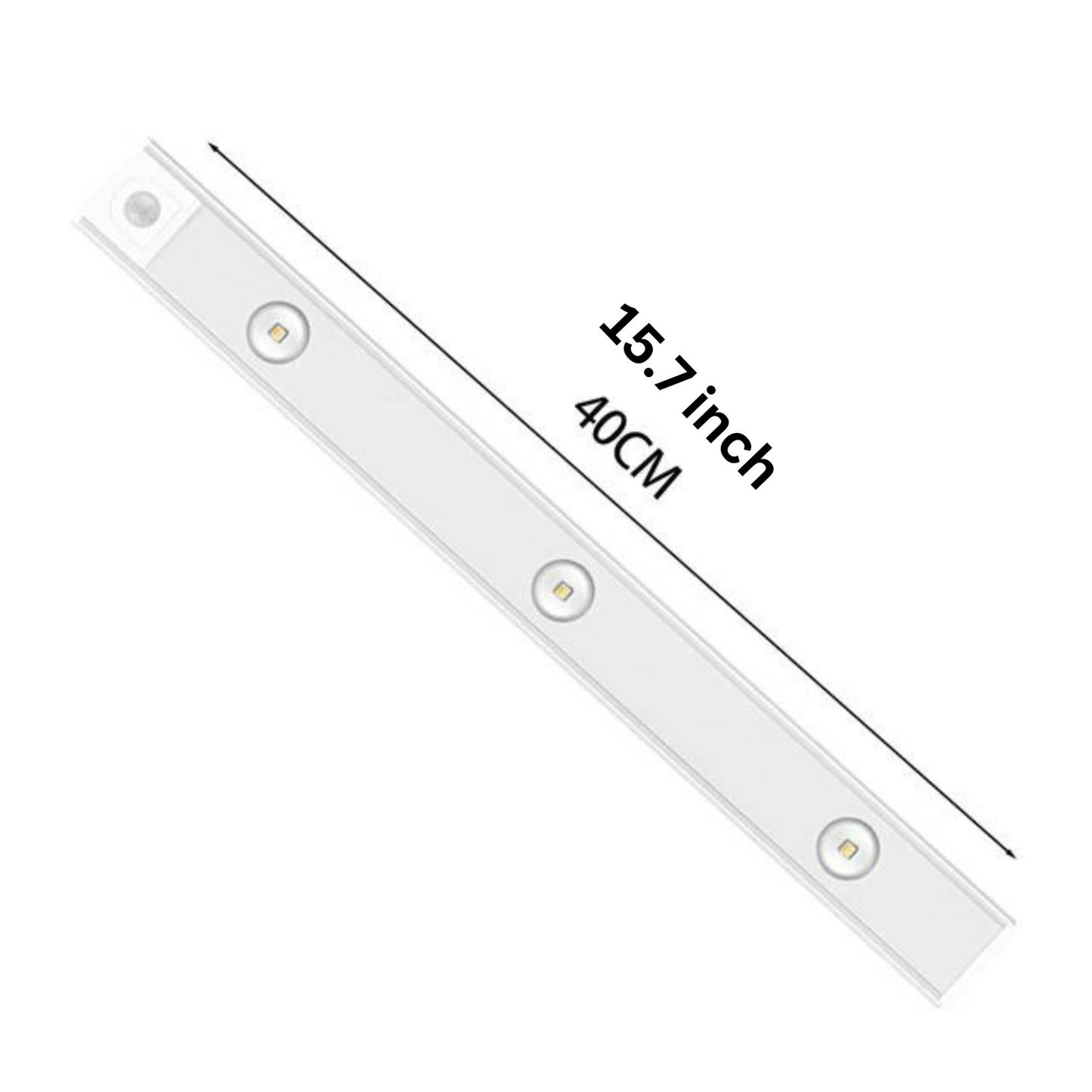 Brehn | Royelux Wiederaufladbares LED-Schranklicht - Bewegungssensor, dimmbar, USB-Laden