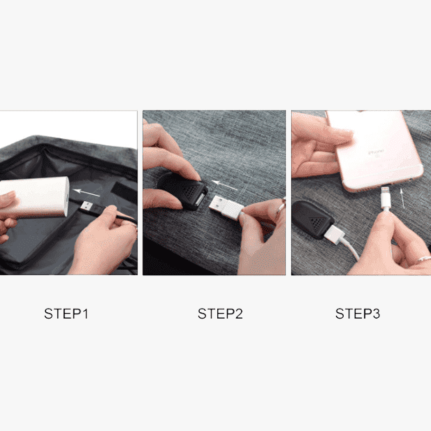 Original USB Ladegerät Anti-Diebstahl Rucksack | Brehn