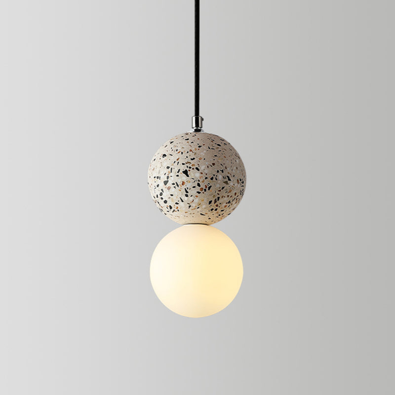 Brehn | Aurora Glow - Luxe LED Pendelleuchte in Schwarz/Weiß