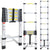 Teleskopleiter Aluminium Belastbarkeit bis zu 150kg 2.6m-5m | Brehn