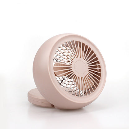 Unisex nan tragbarer Mini Tischventilator mit neigbarem Kugelgelenk und stabilem Standfuß Brehn