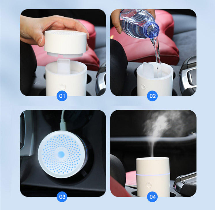 Brehn | Raumdiffusor Aroma Ultraschall Wassernebel Luftbefeuchter
