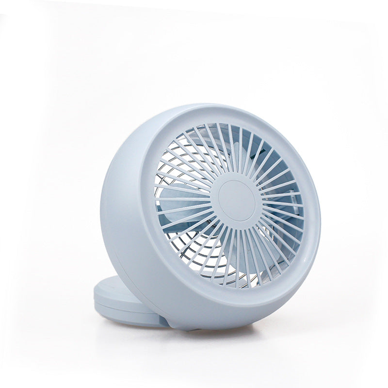 Unisex nan tragbarer Mini Tischventilator mit neigbarem Kugelgelenk und stabilem Standfuß Brehn