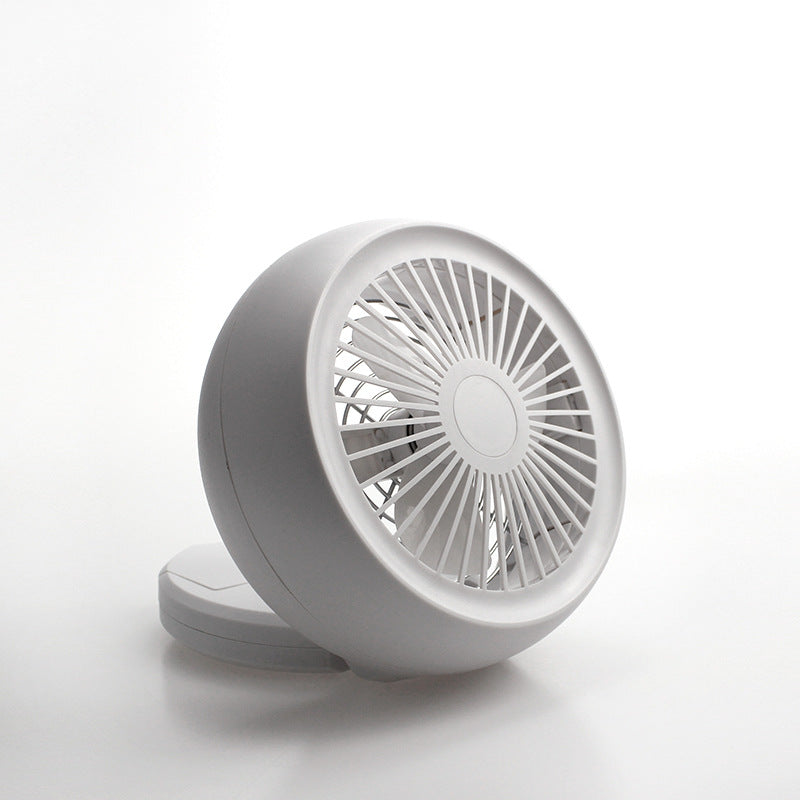 Unisex nan tragbarer Mini Tischventilator mit neigbarem Kugelgelenk und stabilem Standfuß Brehn