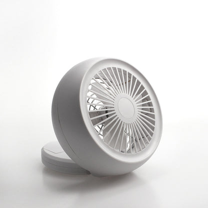 Unisex nan tragbarer Mini Tischventilator mit neigbarem Kugelgelenk und stabilem Standfuß Brehn