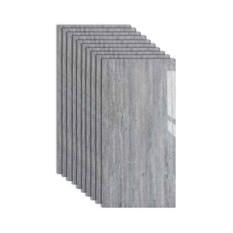 Kunststoff Peel and Stick Wandfliese Rechteckig Wasserdicht Peel and Stick Wandfliese