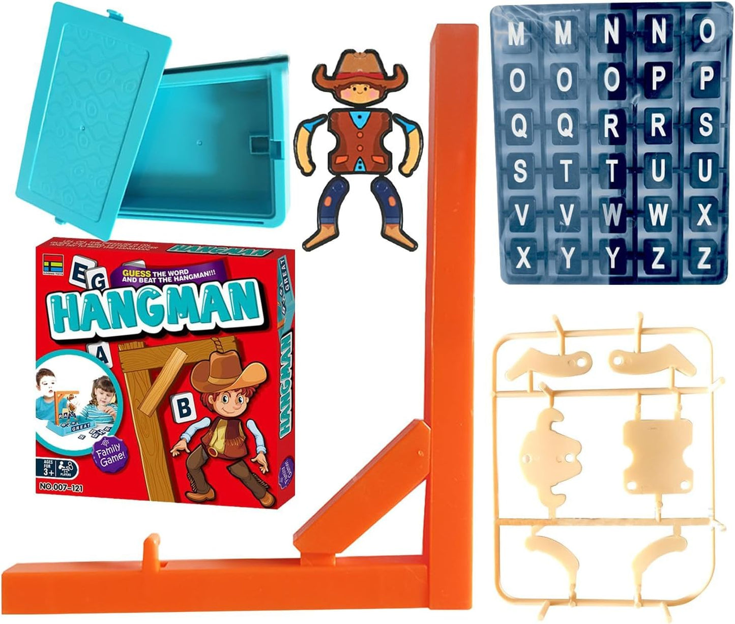 Brehn | Cowboy-Thema Hangman Wortspiel