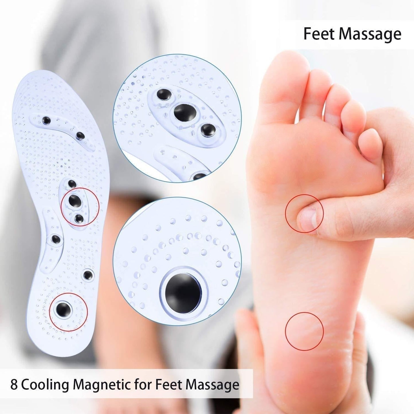 Acusoles® Magnetische Therapie-Einlegesohlen | Brehn