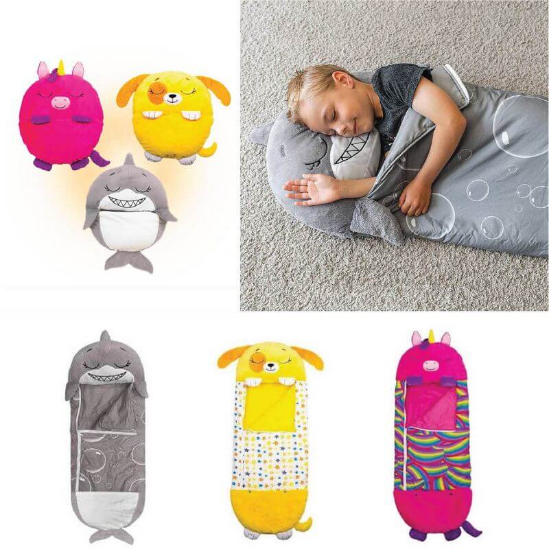 Brehn | DreamNest Kinder Schlafsack - Stilvoller Kinder Schlafsack mit Kissen für jedes Abenteuer