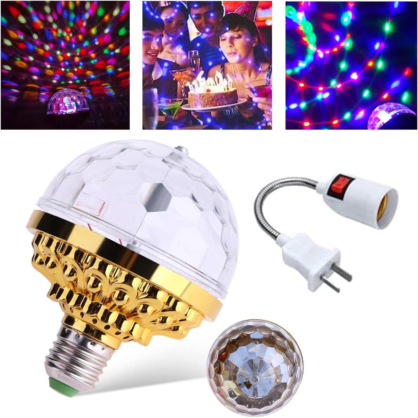 LED Disco Party Licht – PartyGlow Spin | Brehn