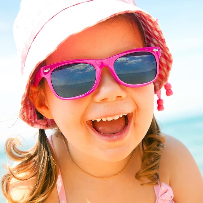 Brehn | Kinder Flex Sonnenbrille mit flexiblem und robustem Rahmen
