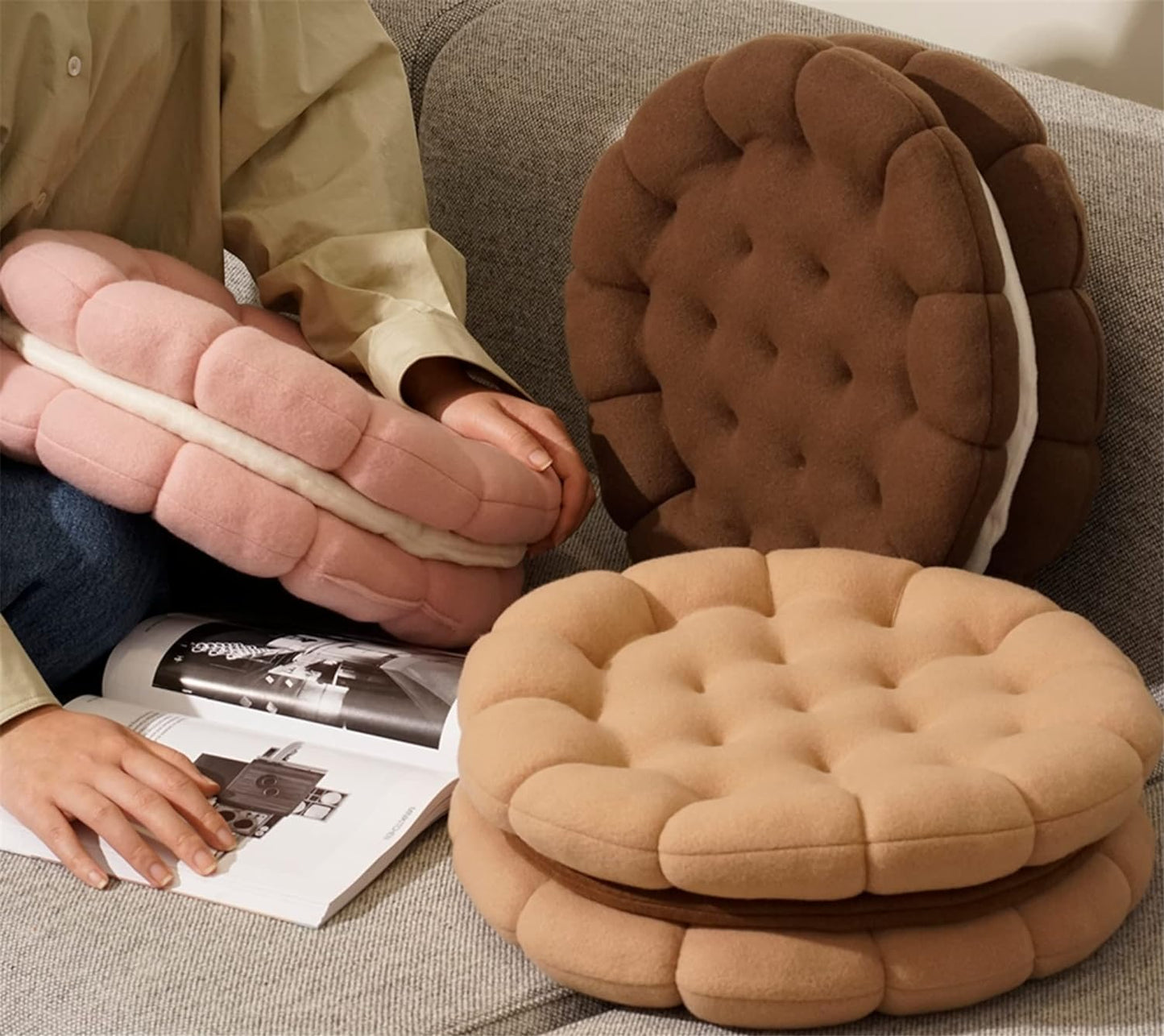 Brehn | SnuggleCookie - Gemütlicher Komfort - Dessertdesign - Warme Atmosphäre