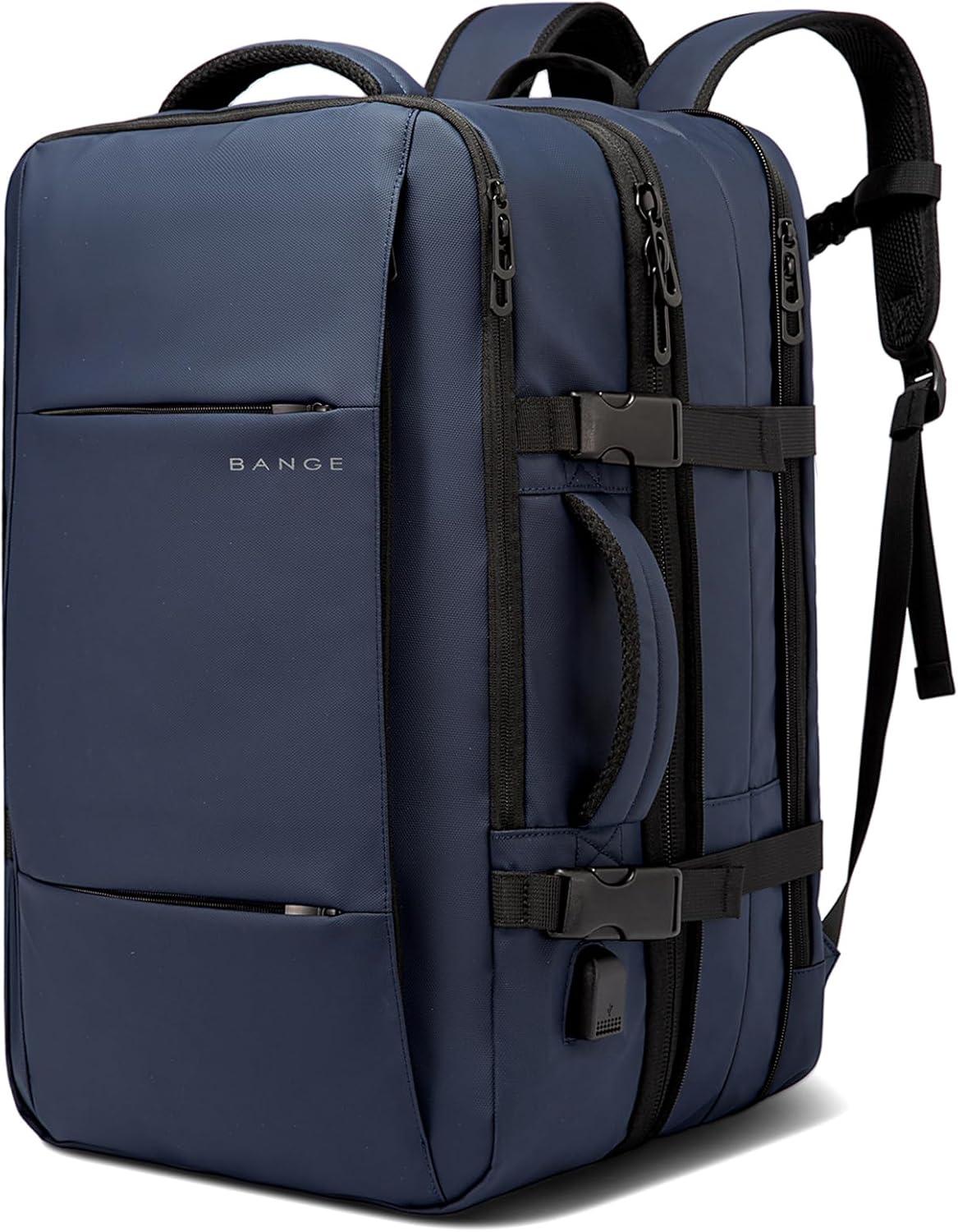 Erweiterbarer 26–45L wasserdichter Reisen-Rucksack mit Laptop-Fach & Duffle-Trage | Brehn