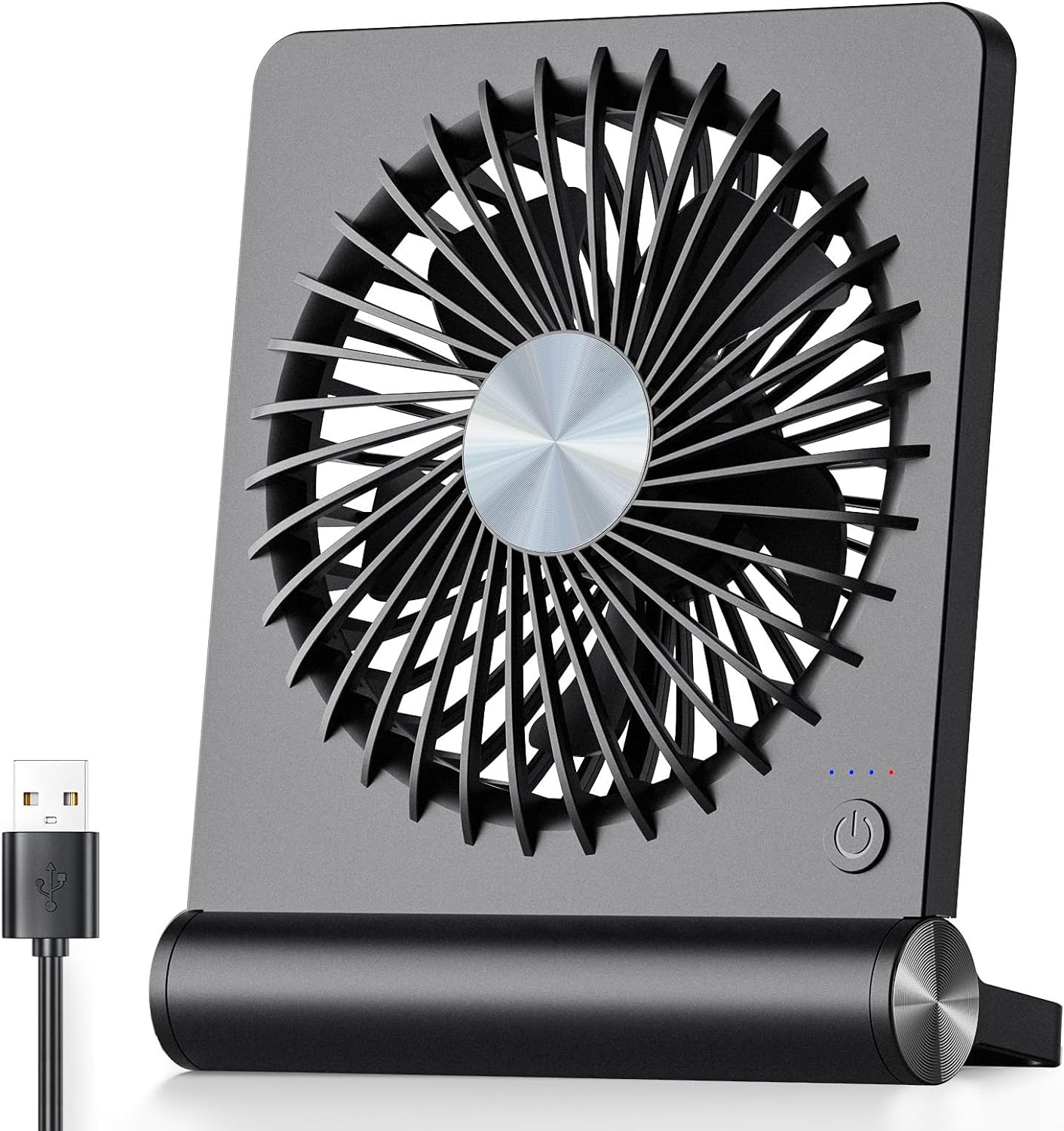 Ultra-leiser Tischventilator mit USB – Kompakt & Leistungsstark | Brehn