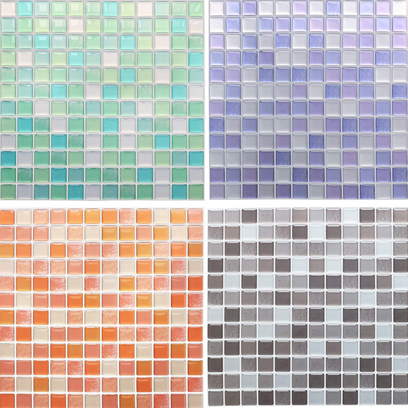 Kunststoff Peel & Stick Mosaikfliese Wasserfeste Peel & Stick Mosaikfliese mit quadratischer Form