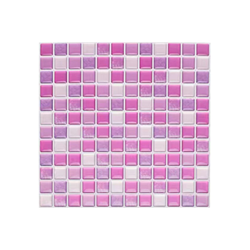 Kunststoff Peel & Stick Mosaikfliese Wasserfeste Peel & Stick Mosaikfliese mit quadratischer Form