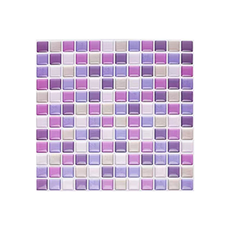 Kunststoff Peel & Stick Mosaikfliese Wasserfeste Peel & Stick Mosaikfliese mit quadratischer Form