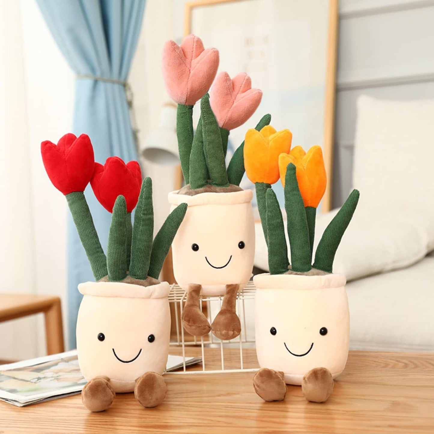 Brehn | Fröhliche Blumen Kuschelfigur