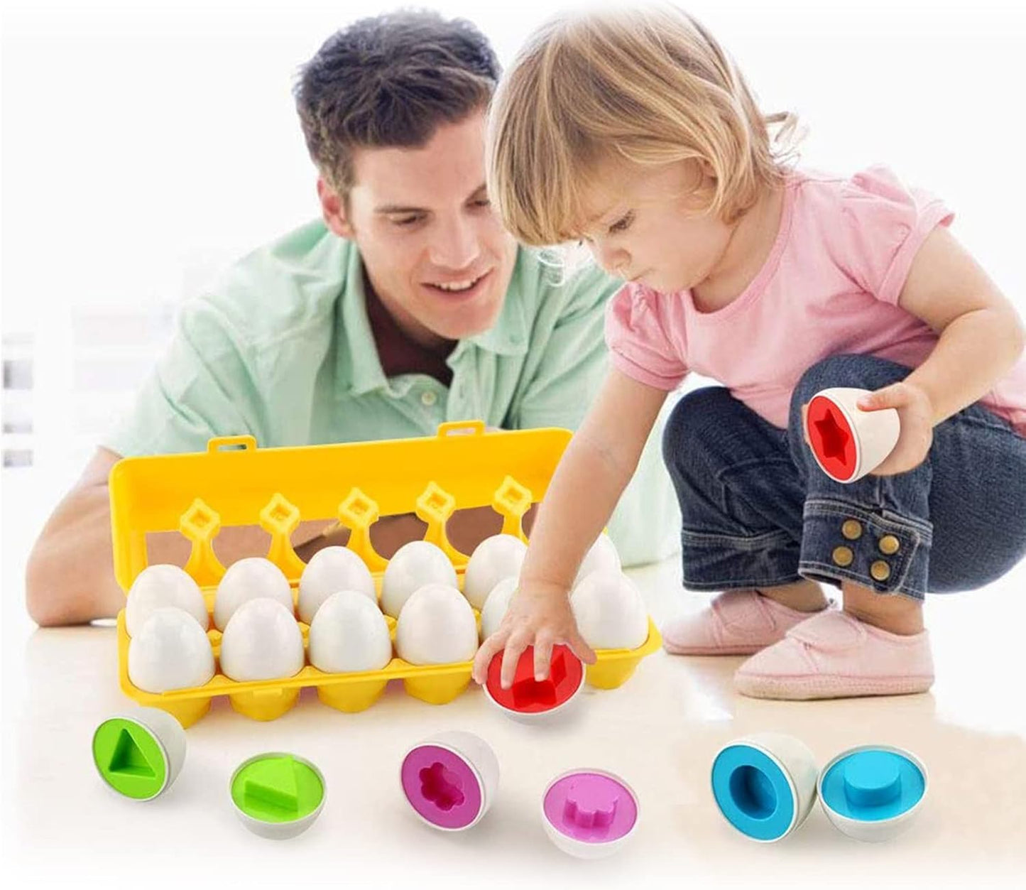 Brehn | Farbenfrohes und Lernförderndes Eier-Set