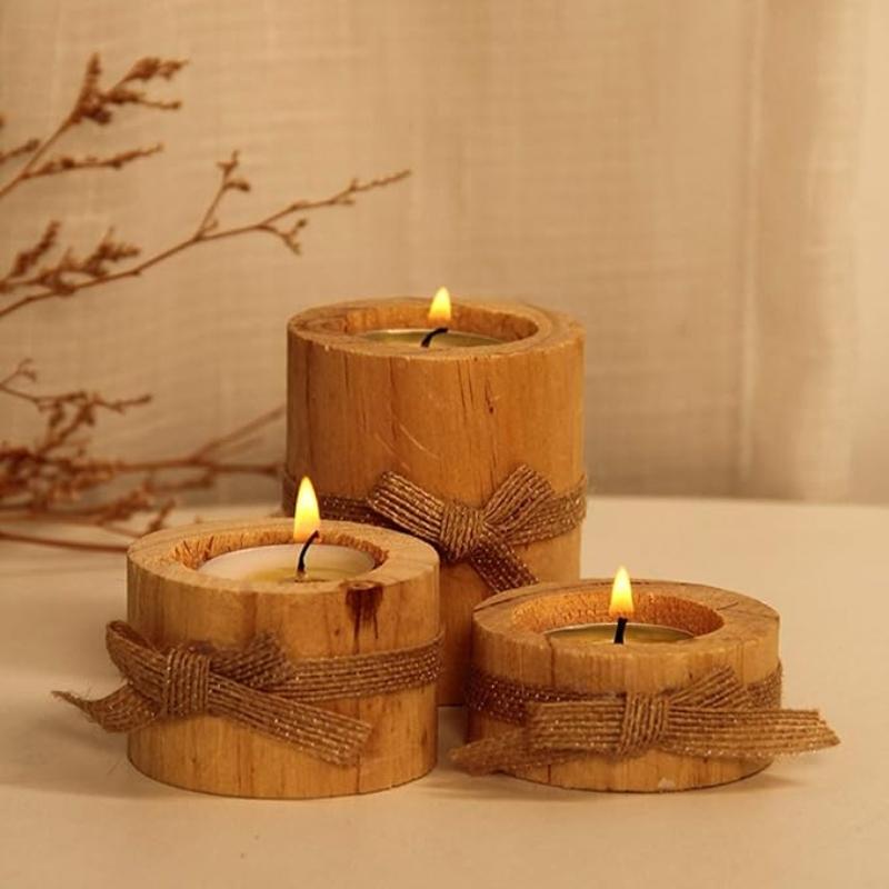 Brehn | Holzkerzenständer