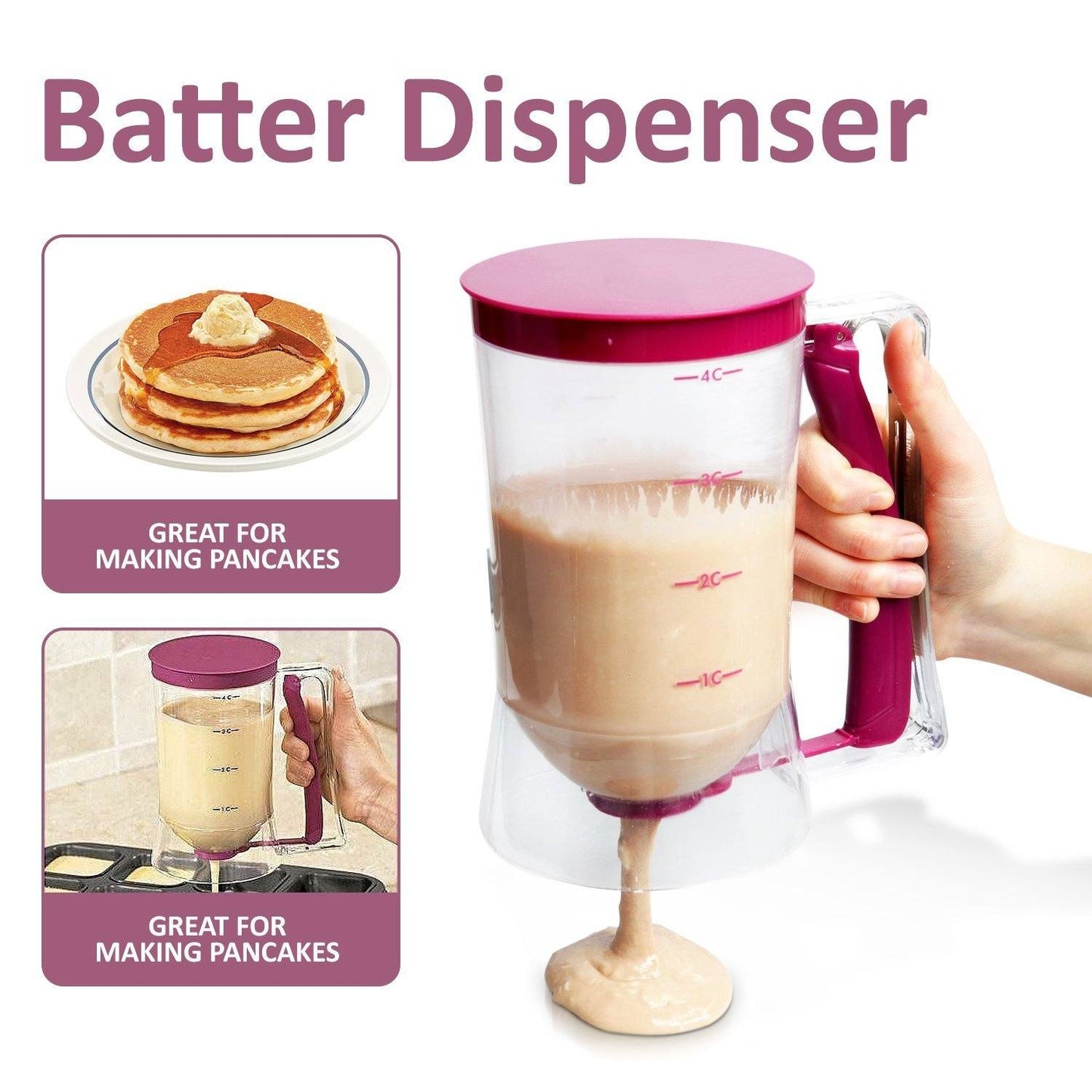 Pancake- & Cupcake-Teigspender | Brehn