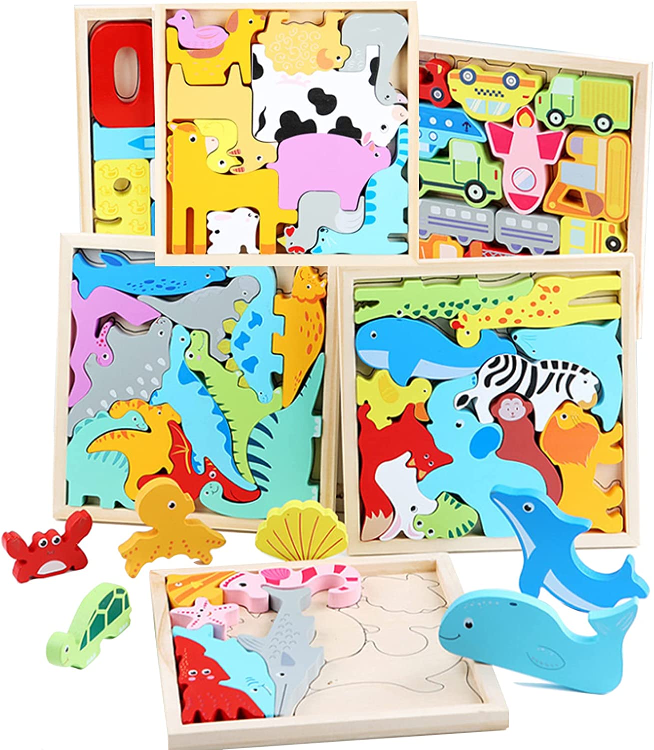 Brehn | Formenspaß – Holzpuzzle (2+1 GRATIS)