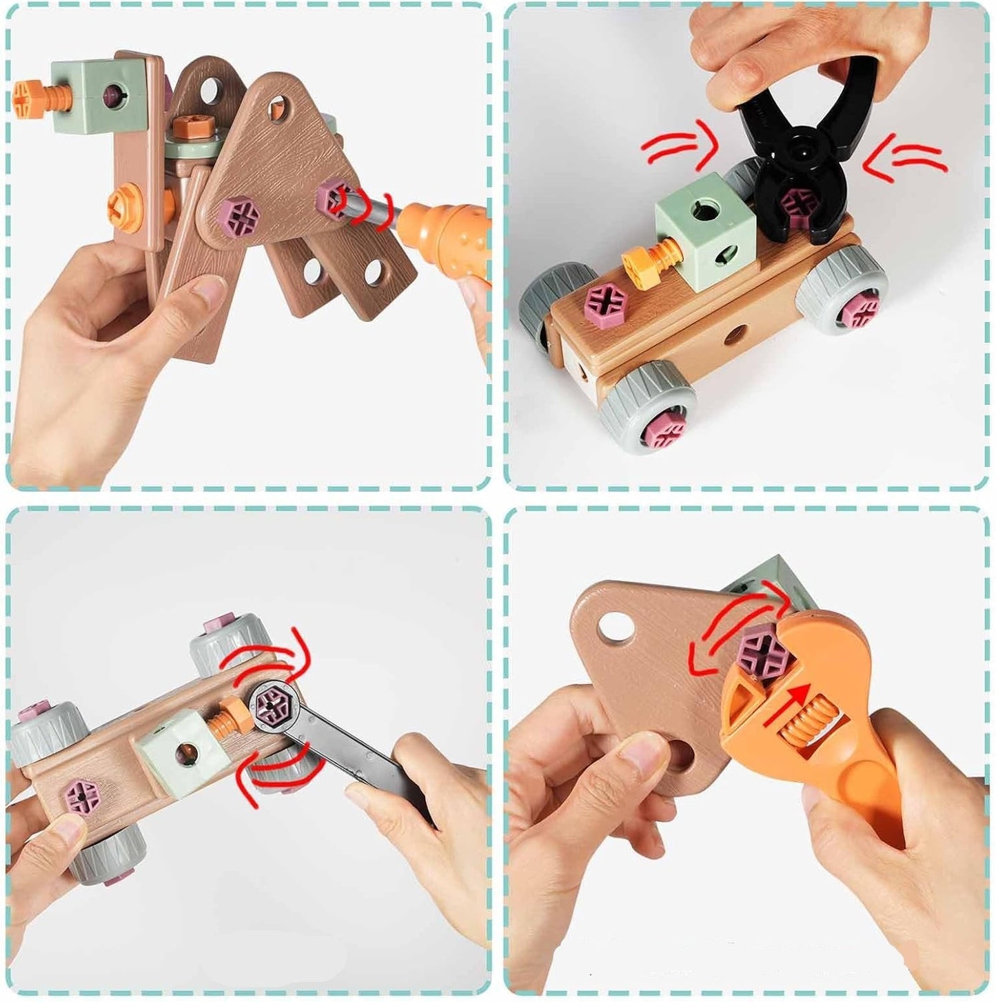 Brehn | Baukasten Spielset für Kleine Handwerker