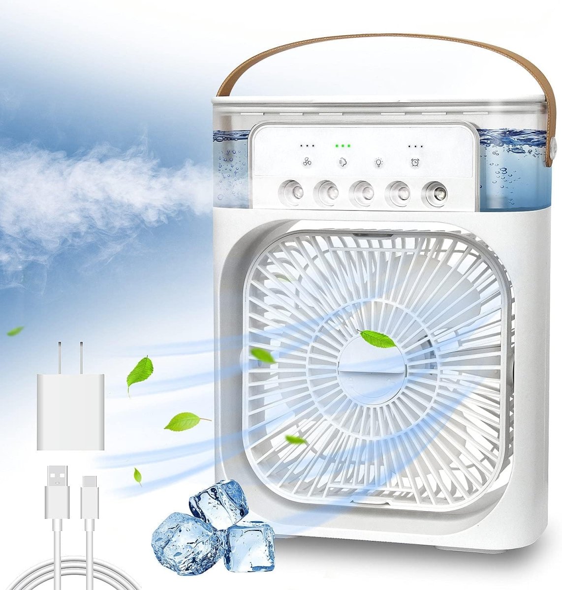 Brehn | HydroCool Ventilator - Sofortige Kühlung - Sommer Komfort - Energieeinsparung