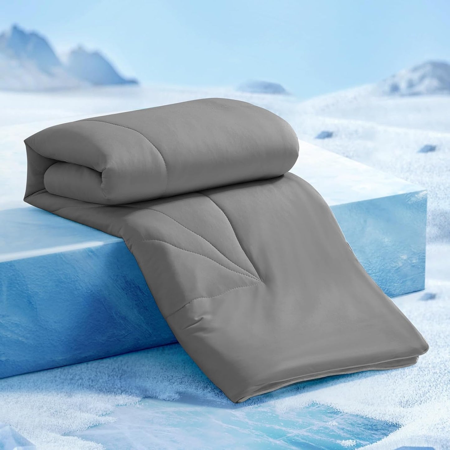 Ultra Soft Cloudy 3D Kühlkomfortdecke Extreme Q Max 0.5-Grau | Brehn