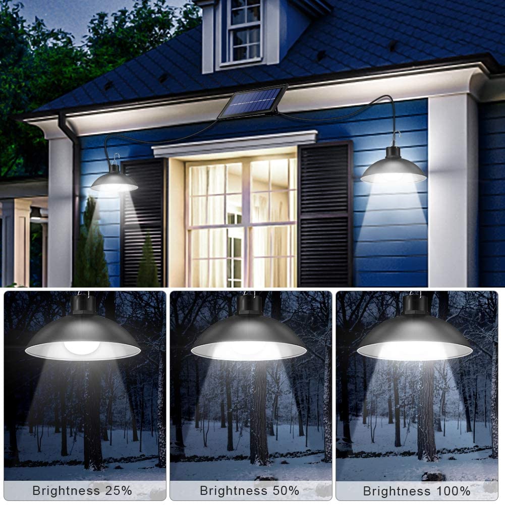 SolarDuo LED Lamp Set auf Solarenergie mit Fernbedienung | Brehn