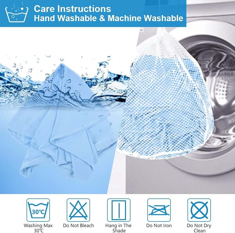 2-Pack Premium Seidige Super Kühlende Blau Kissenbezüge – Extreme Q-Max 0.5 | Brehn
