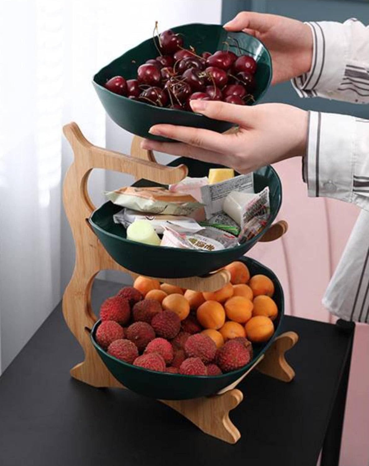 Brehn | FruitTower - Eleganter Organisationsständer für die Küche