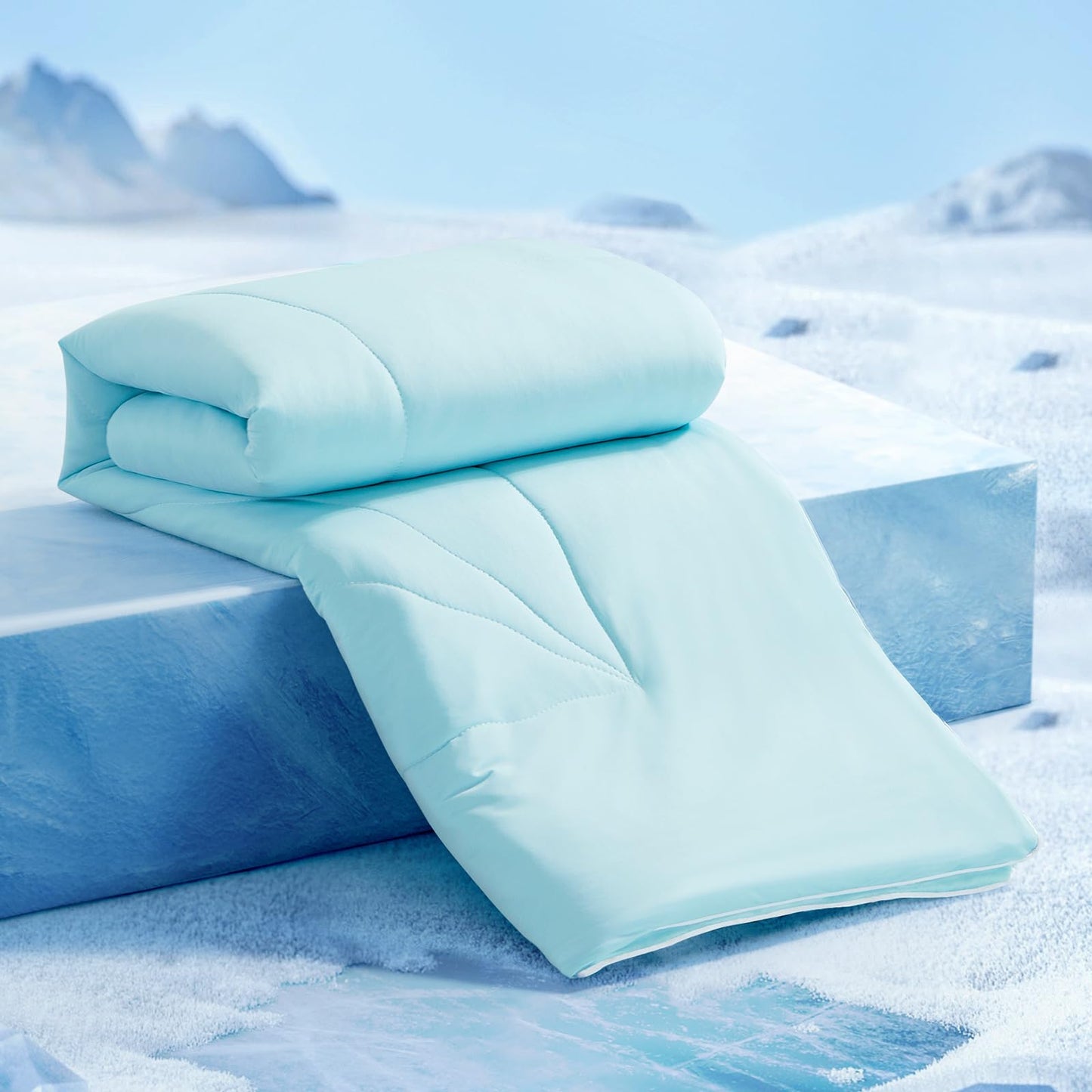 Ultra Soft Cloudy 3D Kühlkomfortdecke Extreme Q Max 0.5-Lake Blue | Brehn