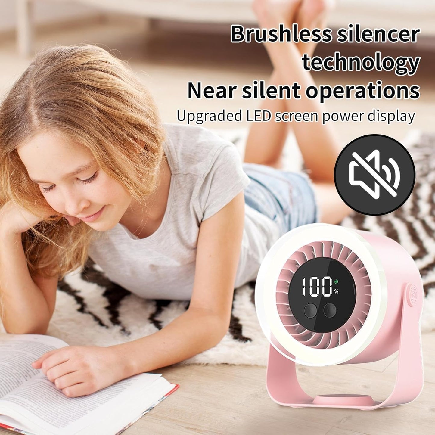 Silent Desk Fan – Auralis | Brehn