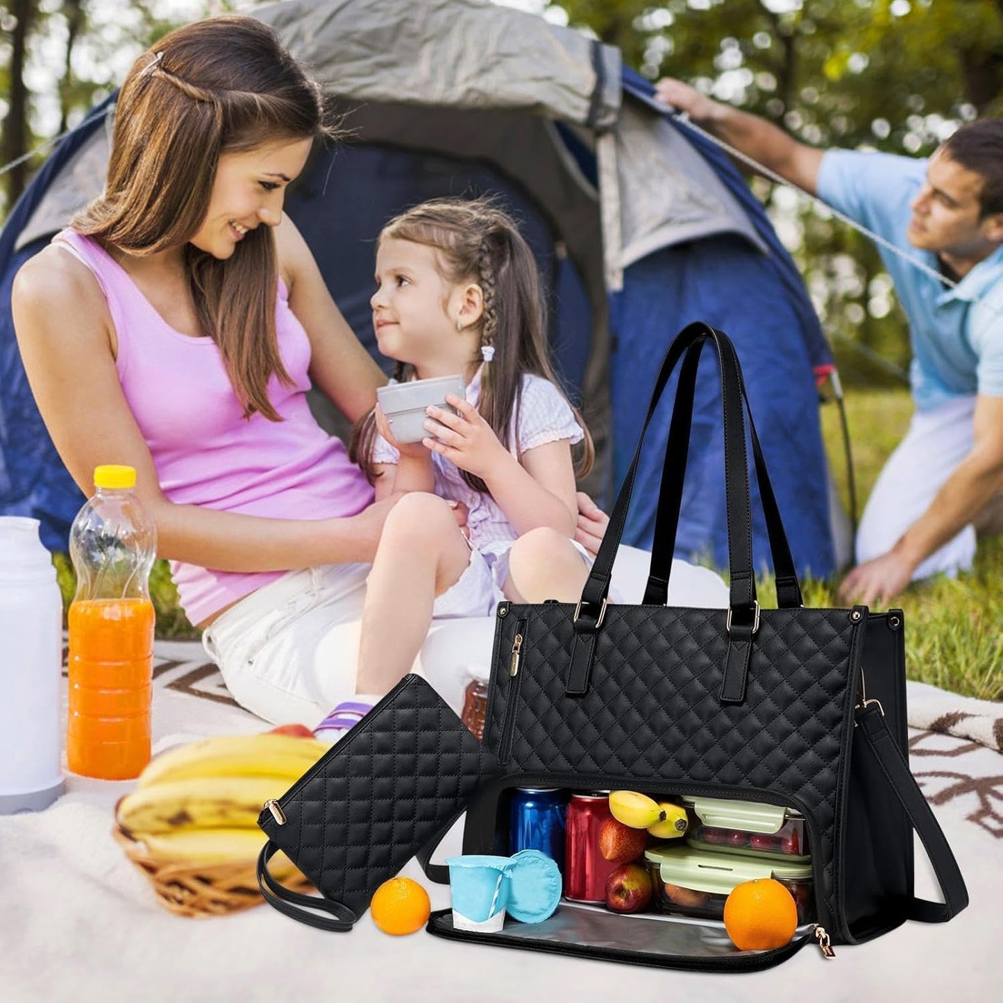 2-in-1 Isolierter Lunch- & Laptop-Tragetasche für Arbeit & Reisen | Brehn