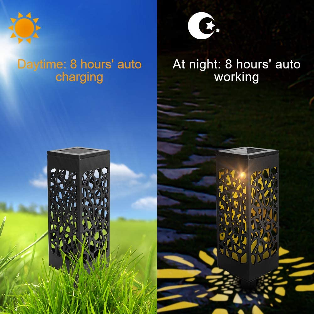 12X Solarleuchten LED Wegeleuchten Gartenbeleuchtung | Brehn
